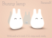 Bunny lamp