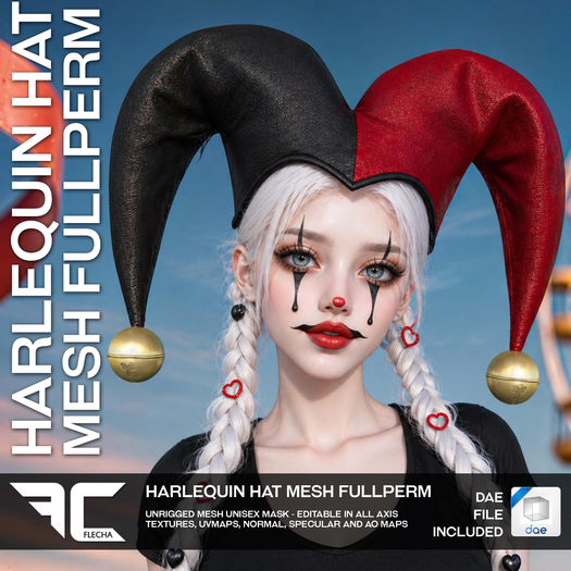 FLECHA Harlequin Hat Fullperm