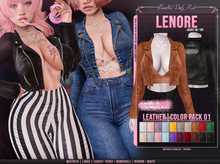*B.D.R.* Lenore -Jacket w/ Top- (Leather 01)