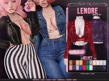 *B.D.R.* Lenore -Jacket w/ Top- (Velvet)
