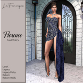 La Feminique Florence Swirl Navy