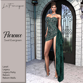 La Feminique Florence Swirl Evergreen 