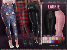 *B.D.R.* Laurie -Pants- (Leather 01)