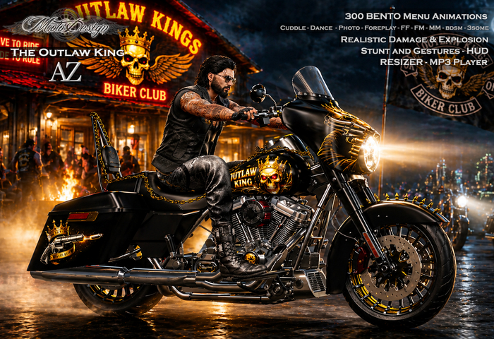 Motorcycle - MotoDesign - The Outlaw King - AZ