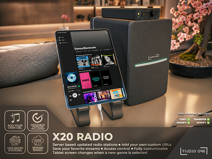 StudioOne - X20 Radio