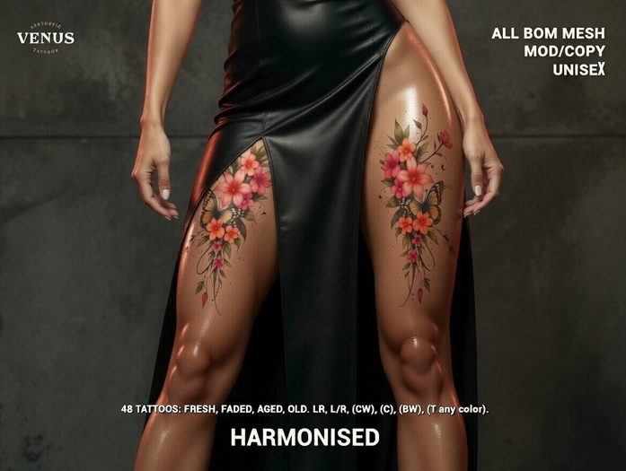 LEG TATTOO