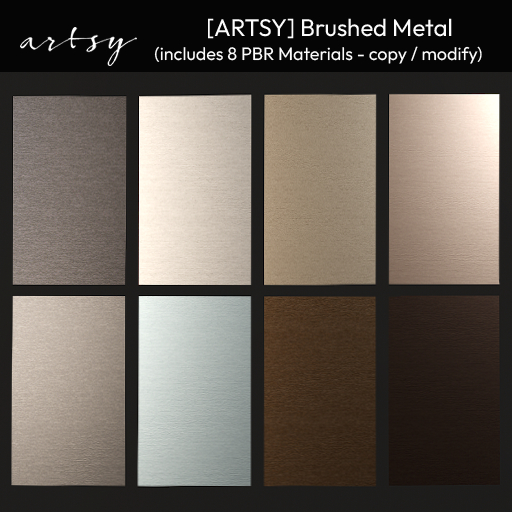 [ARTSY] Brushed Metal (add to unpack)