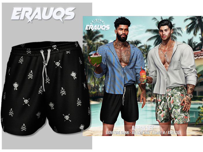 [ ERAUQS ] - Rohan Shorts - 01