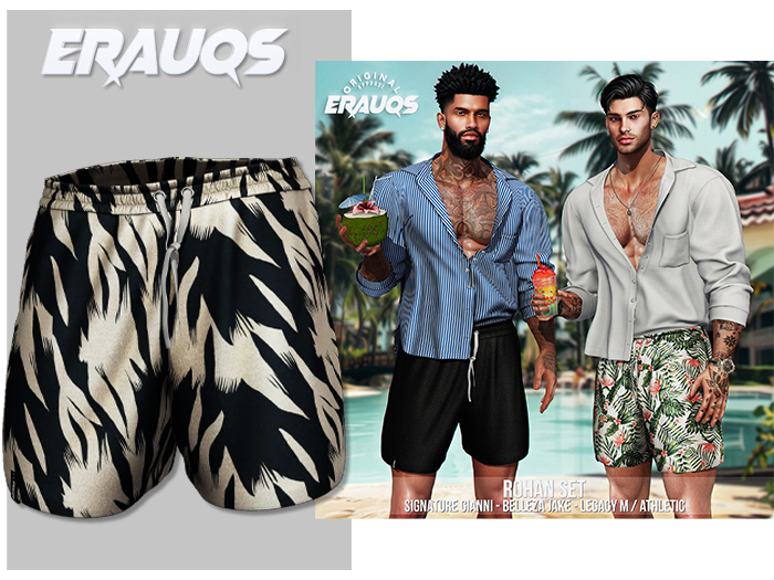 [ ERAUQS ] - Rohan Shorts - 04