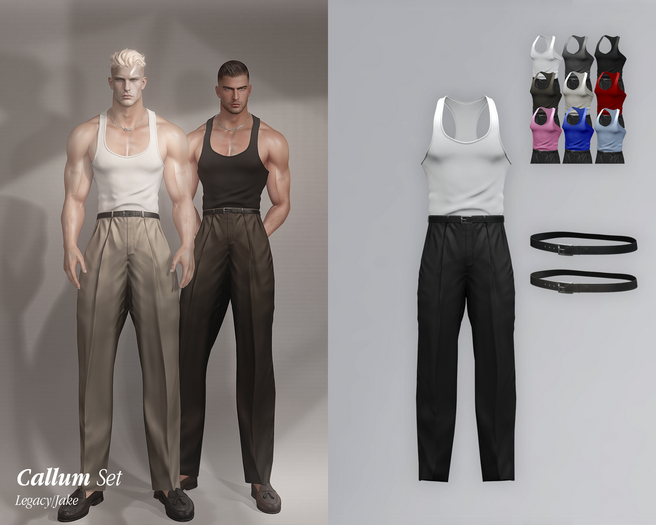 KLN SZN - Callum Set Black