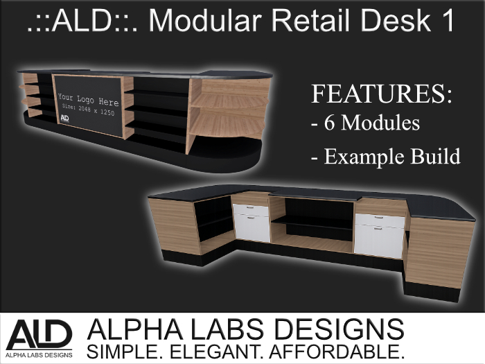 .::ALD::. Modular Retail Desk 1 