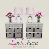 LouChara Olivia Nightstands 