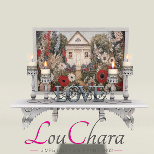 LouChara Lucy Decor Shelf