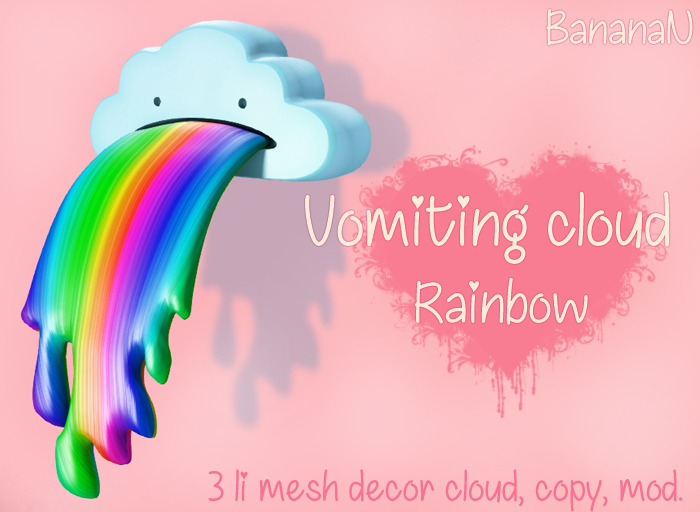 Vomiting cloud - Rainbow