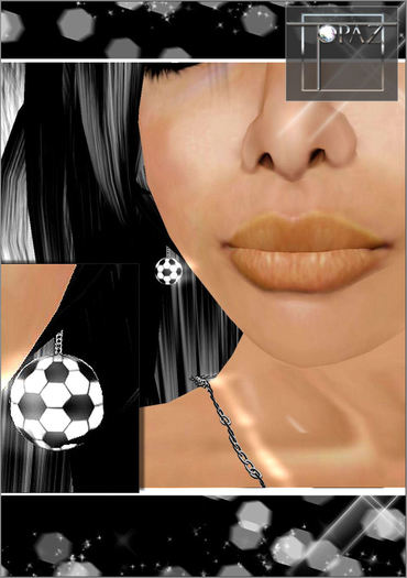 T-SQ~ Soccer Babe~ Earrings Gift