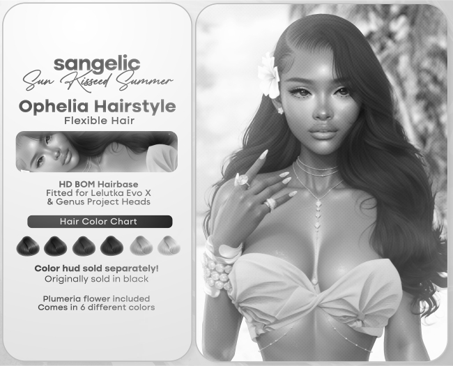 Sangelic - "Ophelia" Hair Demo