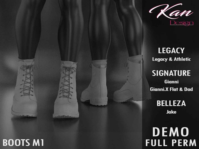 KANDESIGN - BOOTS M1 - DEMO FULL PERM