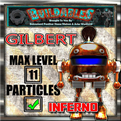 Gilbert Inferno (Crate) - Buildables Breedable Robot / Bot