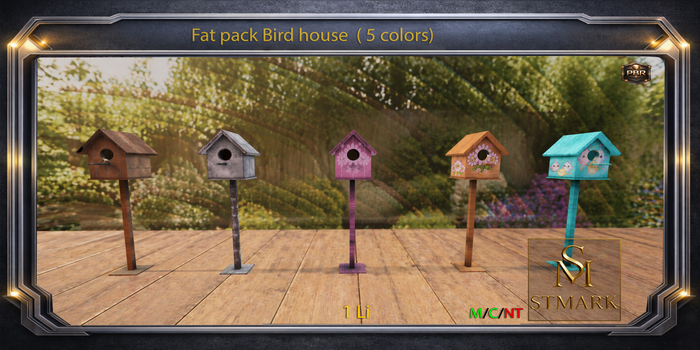 Fat pack  Bird houses