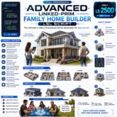 Advanced Linked-Prim Family Home Builder – Full Permission LSL Script | Procedural 2-Story House Generator System
