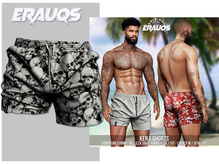 [ ERAUQS ] - Kenji Shorts - 09