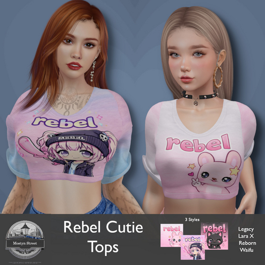 Mostyn St - Rebel Cutie Tops