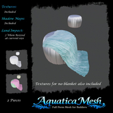 Aquatica Mesh - AM026360 Kims Nautical Set Pouffe with blanket