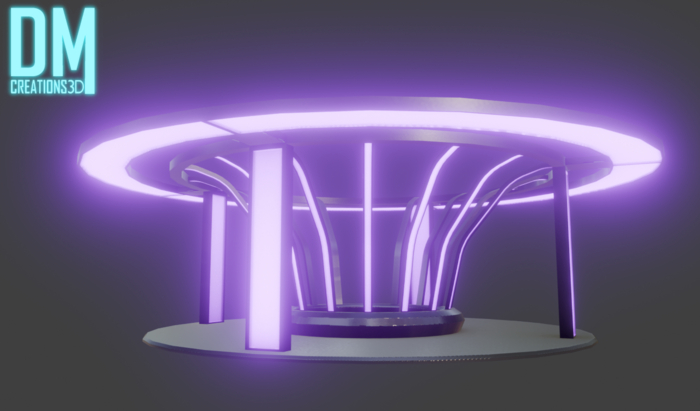 Circular Structure A02 Full Perm Mesh