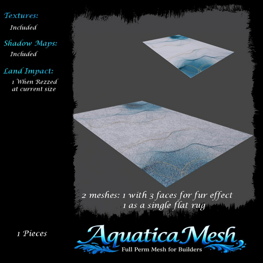 Aquatica Mesh - AM026363 Kims Nautical Set Rug