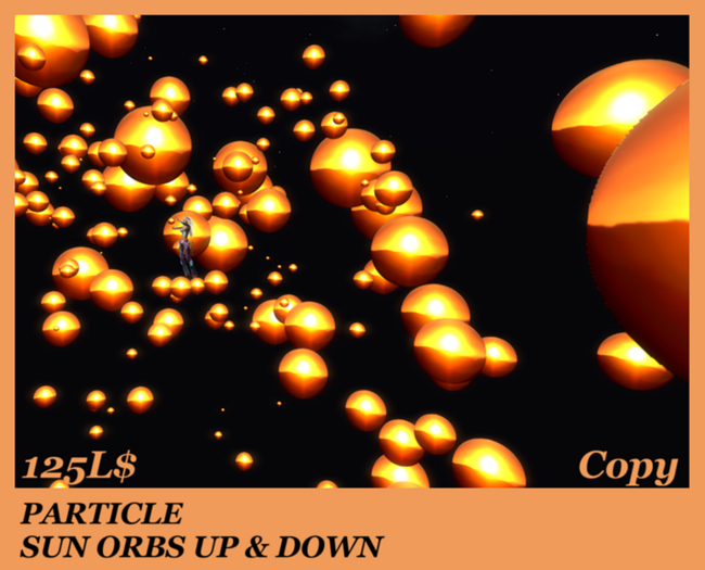 PARTICLE SUN ORBS UP & DOWN 