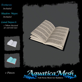 Aquatica Mesh - AM026368 Kims Nautical Set Open book