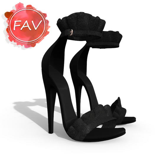 Black Princess Heels BELLEZA GENX