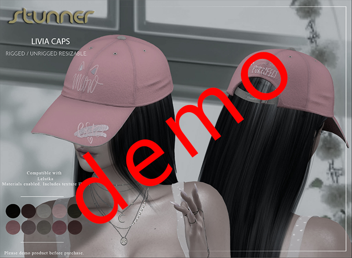 DEMO Stunner Caps Livia Fatpack