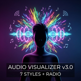Vocal Audio Visualizer v3.0 [7 Styles + Radio]