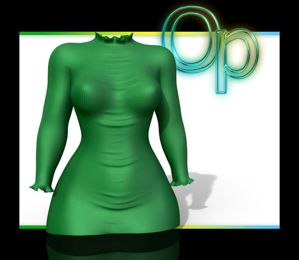 Green Angela Dress REBORN