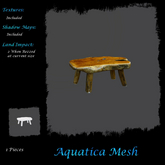 Aquatica Mesh - AM026347 Indigenous People - Coffee Table