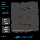 Aquatica Mesh - AM026352 Indigenous People - Log Shelves
