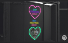 [TR] 3 Mesh Neon Words + Sweetheart Frame