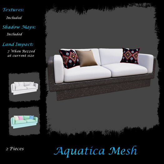 Aquatica Mesh - AM026354 Indigenous People - Sofa