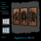 Aquatica Mesh - AM026355 Indigenous People - Wall Deco