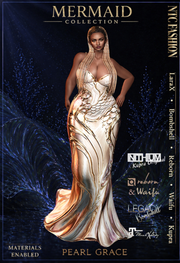 [NTC] Mermaid Pearl Grace [Hud Add]
