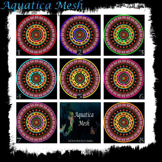 Aquatica Mesh - TEX00054 Indigenous People - Shields