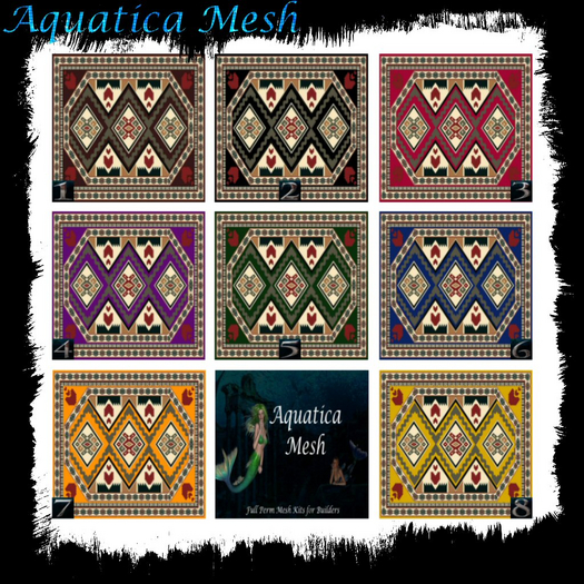 Aquatica Mesh - TEX00055 Indigenous People - Rugs