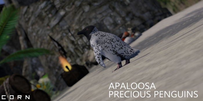 C O R N - APPALOOSA PRECIOUS PENGUINS