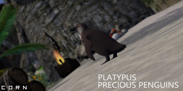 C O R N - PLATY PRECIOUS PENGUINS [V1]