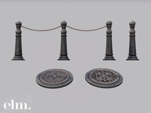Elm. Soho City Decor//Street Covers & Bollards [Cast Iron]