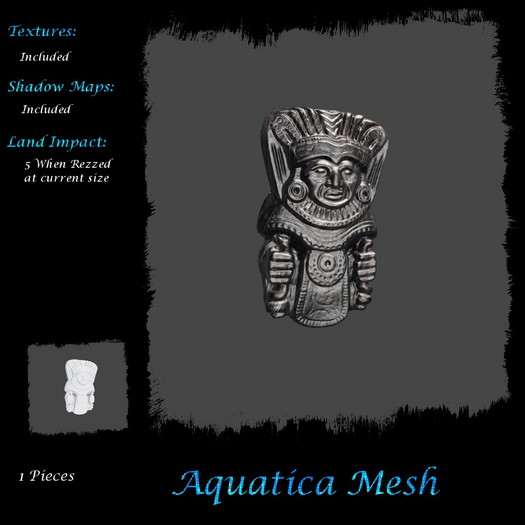 Aquatica Mesh - AMGG20250412 Wooden Mask