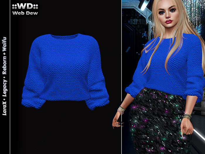 Web Dew :: Top Judy - Blue