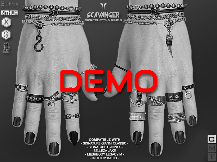 **RE** Scavanger Bracelets & Rings - DEMO
