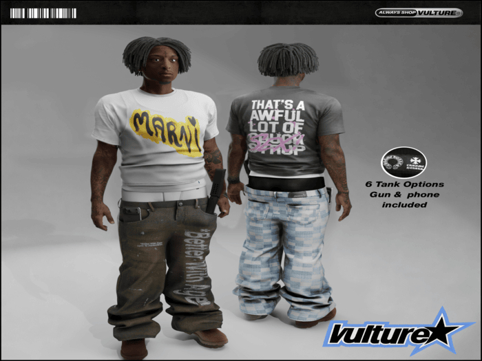 Vulture. " Jay " Shirt Fp  (Unpacker)